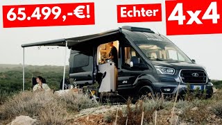 BILLIGSTER 4X4 WOHNMOBIL VAN DEUTSCHLANDS Hymer Etrusco CV 600 DF 4x4 [upl. by Milson]