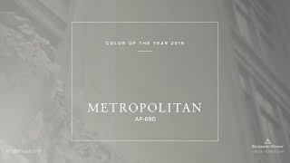 Color of the Year 2019  Benjamin Moore [upl. by Sonitnatsnok]