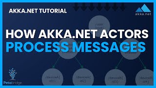 How AkkaNET Actors Process Messages [upl. by Aihsal]