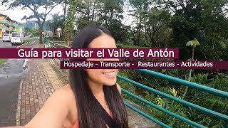 Guía para visitar el Valle de antón Panama  Vlog 83 [upl. by Angel]