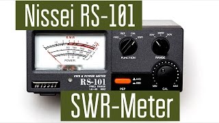 КСВMeter Nissei RS101 Обзор измерителя КСВ Надо ли измерять КСВ [upl. by Kcirtapnhoj]