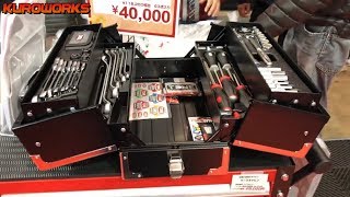 【オートサロン2019速報】TONEの工具市 キャビネット福袋が豪華だった♪ [upl. by Rayner]