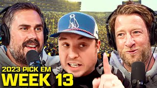 The Biggest Game in Pick Em History  Week 13 [upl. by Aria]