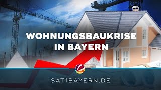 Wohnungsbaukrise in Bayern Hohe Kosten kaum neue Genehmigungen [upl. by Eriam]