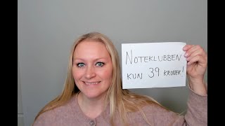 Video 1109 Karenses nye klubb NOTEKLUBBEN [upl. by Denton]