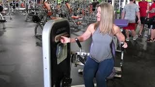 Life Fitness Tricep Press [upl. by Roye971]