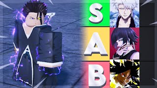 The BEST Updated ShikaiBankai Tierlist Peroxide [upl. by Airahs]