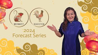 2024 Monkey amp Rooster Chinese Horoscope Forecast [upl. by Anisamot55]