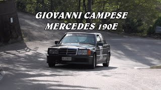 SALITA CIVIDALE  CASTELMONTE 2024  GIOVANNI CAMPESE  MERCEDES 190 E  VIDEOCLIP BELLUNOVIDEO [upl. by Naesar910]