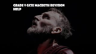 How to pass your GCSE English Macbeth Revision  GCSE English – Grade 9 Tips [upl. by Dhruv]