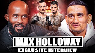 MAX HOLLOWAY on ILIA TOPURIA McGREGOR ISLAM KHAMZAT vs ROB PREDICTION  EXCLUSIVE INTERVIEW [upl. by Ynalem136]