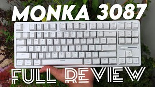 Monka 3087 Full Review  Gasket mounted Keyboard Under 3000 taka [upl. by Vas]