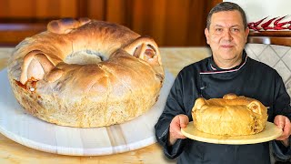 CASATIELLO NAPOLETANO FATTO in CASA  La Ricetta Originale per Pasqua [upl. by Keppel]