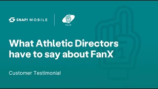 FanX Customer Testimonial with Plano Athletic Director Steve Lucas [upl. by Ulises]