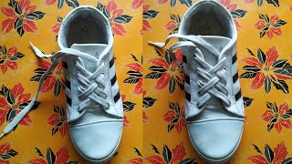 How To Lace Up Shoes  shoes lace style  Sanyog Meshram SM [upl. by Binnie379]