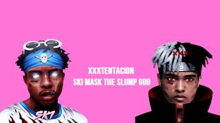 XXXTENTACION amp SKI MASK THE SLUMP GOD  FREDDY VS JASON Prod Willie G OFFICIAL LYRICS [upl. by Durning]