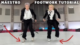 SEVENTEEN 세븐틴 MAESTRO footwork dance move tutorial dance break mirrored [upl. by Deevan]