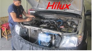 Instalação de Hidrogenio na Hilux [upl. by Odnalor]