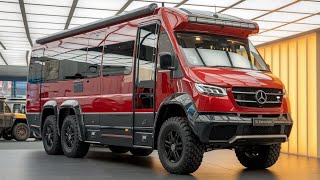 Mercedes 6x6 Camper Van 2025 Ultimate OffRoad Luxury [upl. by Aihsened]