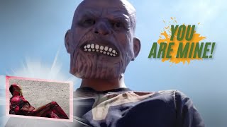 Iron Man VS Thanos  Low Budget  Multiverse [upl. by Martijn425]