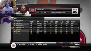 NCAA Football 14 Dynasty Season 4 Offseason PART 2 Final Roster  Schedule  Practice [upl. by Oxford]