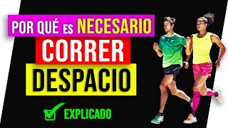 BENEFICIOS de CORRER DESPACIO🏃🏃‍♀️ explicado ✅ [upl. by Hnilym]