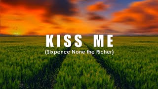 Sixpence Non the Richer  Kiss Me Original Music Karaoke [upl. by Odama]