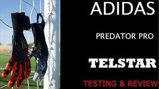 ADIDAS PREDATOR PRO TELSTAR Testing amp Review [upl. by Eiznikam]