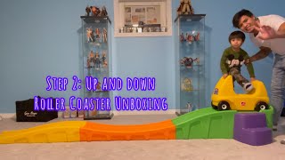 Step 2 Up and Down Roller Coaster Unboxing kitzTV vlog 005 [upl. by Lizzy]