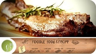 Der perfekte Rehrücken vom Profikoch I Foodle  Food amp Recipe [upl. by Nodnahs]