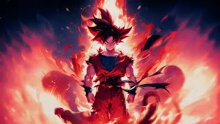 Super Saiyan Red Goku❤️‍🔥 4K Wallpaper For PC goku dragonball red [upl. by Drofkcor]