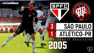 São Paulo 3x1 AtléticoPR  2005  LIVERPOOL PODE ESPERAR A ÚLTIMA PARTIDA ANTES DO MUNDIAL [upl. by Rabka]