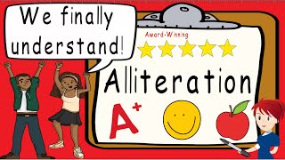 Alliteration  Award Winning Alliteration Teaching Video  What is Alliteration [upl. by Netsyrc445]