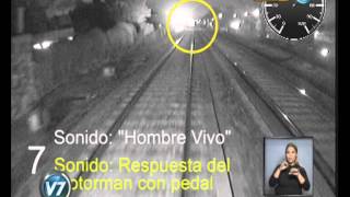 Visión 7 Tragedia de Castelar Un video muestra el choque de trenes [upl. by Cia]