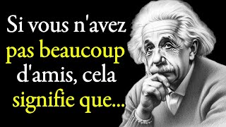 Les citations dAlbert Einstein qui changent la vie [upl. by Arateehc]