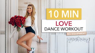 10 MIN LOVE DANCE WORKOUT  burn calories to Oldies Love Songs  Pamela Reif I No Equipment [upl. by Margeaux236]