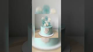 Baby Boy First Birthday Cake Decorations Ideas 🍰🍰cake shorts youtubeshorts trending viral [upl. by Artinad]