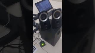 TES SPEAKER LOGITECH LS21 [upl. by Keram129]