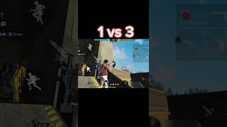 1 vs 3 cs rankffmaxshortvideovira [upl. by Pollux]