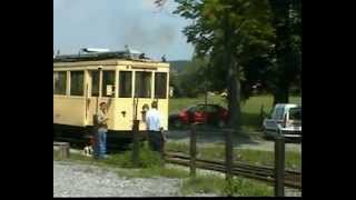 Grottes de Han 100 ans de tram [upl. by Anilad309]