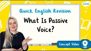 What is Passive Voice  KS2 English Concept for Kids [upl. by Hillari]