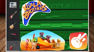 The Koala Brothers Theme Song GarageBand Cover [upl. by Ahc246]