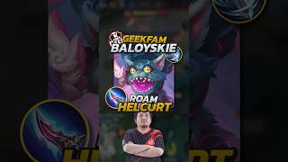 How Baloyskie Plays Roam Helcurt Mobile Legends mobilelegends mlbb gaming [upl. by Gildus196]