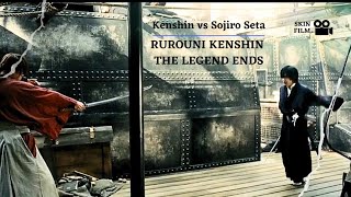 Kenshin vs sojiro final battle rurouni kenshin the legend ends samurai x [upl. by Greenlee]