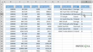 Pivottabell baserad på flera tabeller  Excel 2013 [upl. by Nosneh]