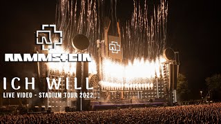 Rammstein  Ich will Live Video  2022 [upl. by Mcgray]