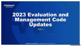 2023 Evaluation and Management EM Coding Changes Part 1 [upl. by Lorrayne]