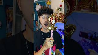 Sailor Moon Spiral Heart Moon Rod by Proplica UNBOXING ✨🩷 aquamarin cosplay sailormoon merch [upl. by Lorain]