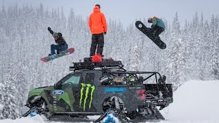 KEN BLOCK’S RAPTORTRAX SHREDFEST WITH ZAK HALE amp ETHAN DEISS [upl. by Lidstone736]