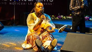 SUNMISOLA AGBEBI ANOINTED POWERFUL EXCEPTIONAL WORSHIP MINISTRATION AT PRAISE ABLAZE 2024 [upl. by Nama]